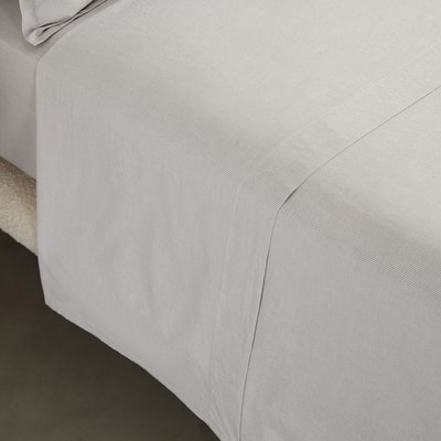 Gestreepte, gewassen katoenen perkal-platlakens, 120 draden/cm², Sabbal AM.PM