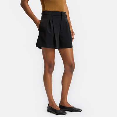 Bundfaltenshort aus Polyviskose LA REDOUTE COLLECTIONS