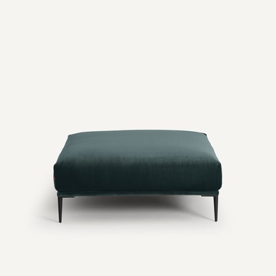 XL-Fussstütze Samt, Oscar, Design Emmanuel Gallina AM.PM X EMMANUEL GALLINA
