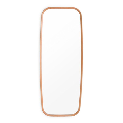 Miroir rectangulaire chêne massif, H180 cm, Orion AM.PM