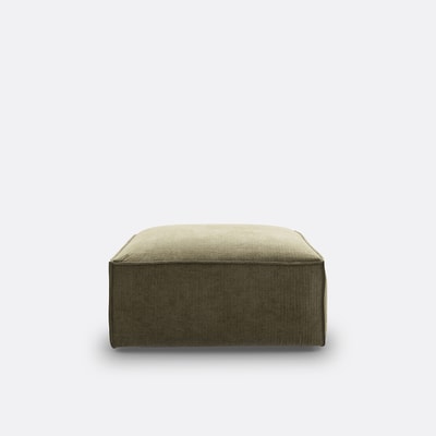 Pouf modulable, velours côtelé vintage, Seven LA REDOUTE INTERIEURS