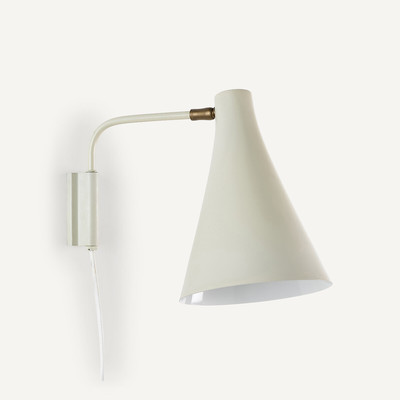 Richtbare metalen wandlamp, Jameson AM.PM