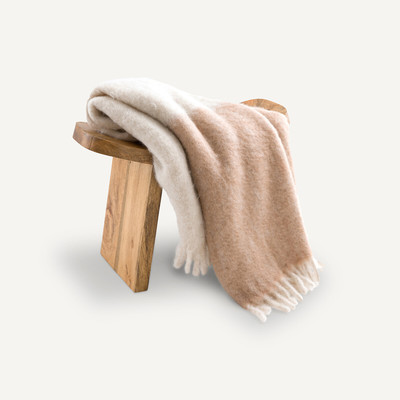 Bicolor plaid, wol en polyamide, Tzara AM.PM