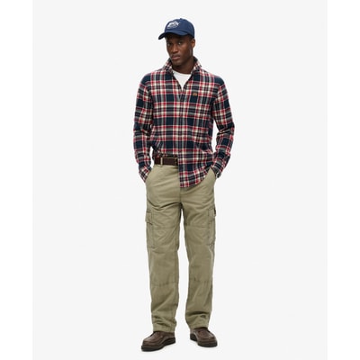 Pantalon cargo baggy en coton biologique SUPERDRY