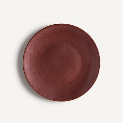 Set van 4 geglazuurde keramieken dessertborden, Kanso AM.PM