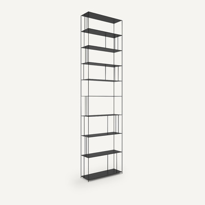 Bibliothèque métal acier H320 cm, Parallel XXL AM.PM