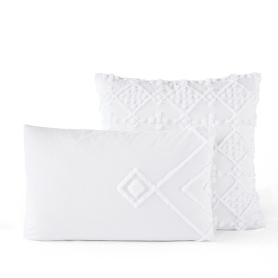 Taie d'oreiller tuftée, coton Bio, Pintu AM.PM