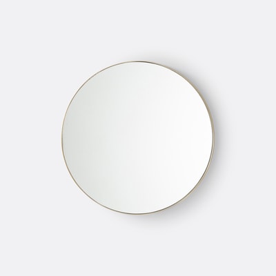 Ronde spiegel, ijzer, diameter 60 cm, IODUS LA REDOUTE INTERIEURS
