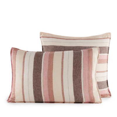 Calla Striped 100% Washed Linen Pillowcase AM.PM