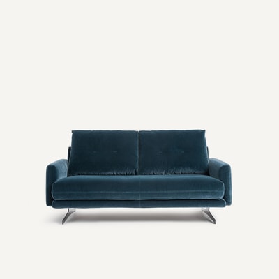 2-Sitzer-Sofa aus Samt, DELICATO AM.PM