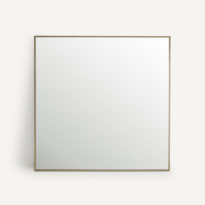 Miroir métal acier laiton vieilli H80 cm, Caligone AM.PM