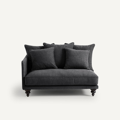 Demi canapé viscose-polyester, Lazare AM.PM