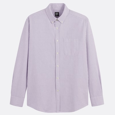 Recht Oxford overhemd met strepen, Signature GILLES LA REDOUTE COLLECTIONS