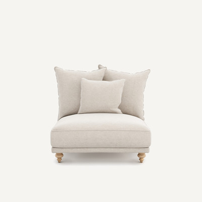 Chauffeuse, en toile chinée, LAZARE AM.PM