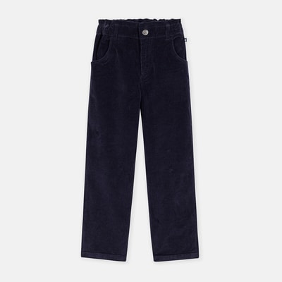 Flare broek in fluweel PETIT BATEAU