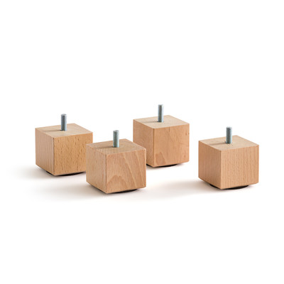 Set van 4 lage vierkante poten, Jarano AM.PM
