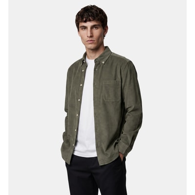 Chemise droite nircord coton GALERIES LAFAYETTE
