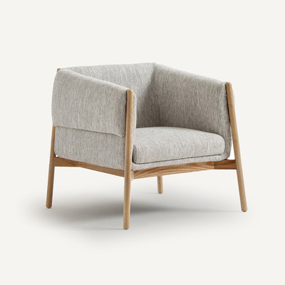Fauteuil in mêlee polyester, Tekou AM.PM