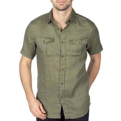 Chemise en lin POCHES SHILTON