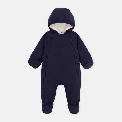 Baby-jumpsuit van polyester en sherpa PETIT BATEAU