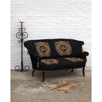Banquette style Napoléon III Martine N°38 - Bon état DEBONGOUT