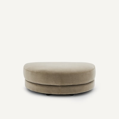 Modulaire voetensteun in stonewashed fluweel, TIBERIO AM.PM