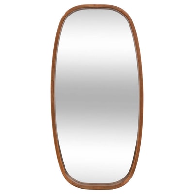 Miroir ovale 80x40cm en bois JASNA ATMOSPHERA