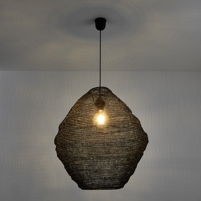Hanglamp in ijzergaas Ø54 cm, Mita LA REDOUTE INTERIEURS