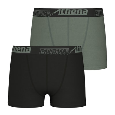 Lot de 2 boxers en microfibre ATHENA