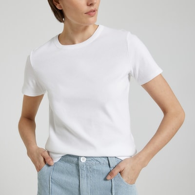 T-shirt icónica, mangas curtas PETIT BATEAU