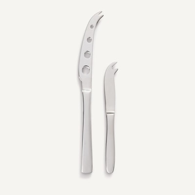 Lot de 2 couteaux à fromage en inox, SOREL AM.PM