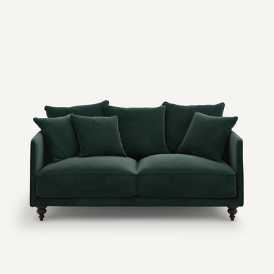 Canapé compact velours, Lazare AM.PM