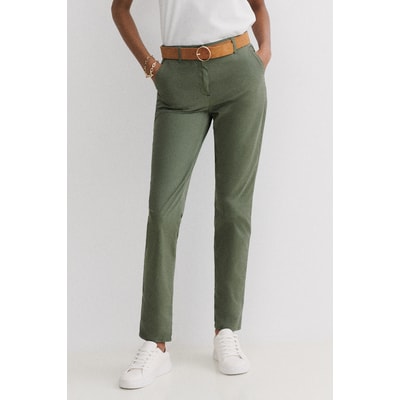 Pantalon slim ceinturé ADELMOB CAROLL