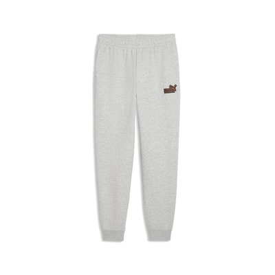 Joggingbroek van niet-geruwd molton PUMA