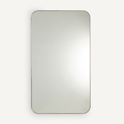 Miroir métal acier laiton vieilli H140 cm Caligone AM.PM