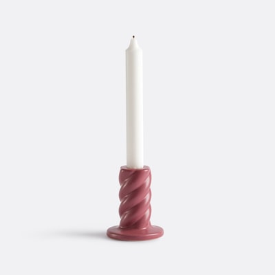 Ceramiczny świecznik Vavy Twisted H9cm LA REDOUTE INTERIORS