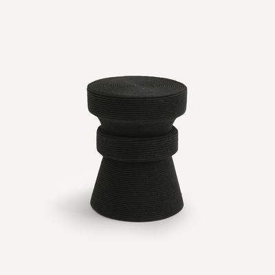 Sablas Mango Wood & Rope Side Table AM.PM