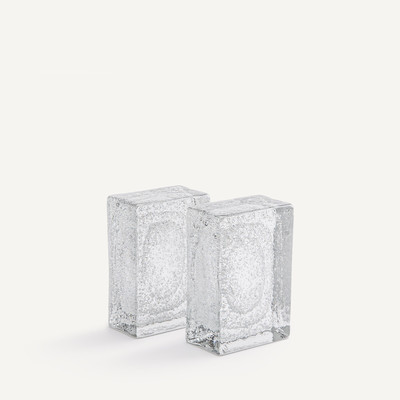 2er-Set Buchstützen Diafani, Glas AM.PM