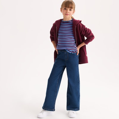 Tregginsy z szerokimi nogawkami LA REDOUTE COLLECTIONS