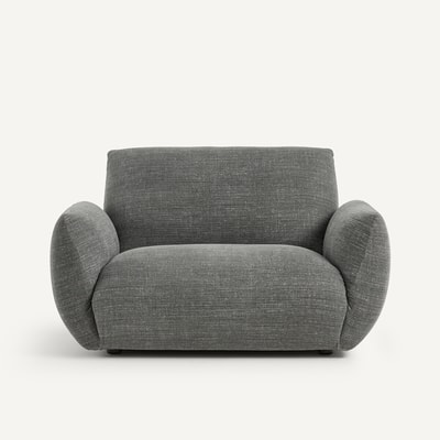 Fauteuil van katoen en linnen, SPOGANO AM.PM