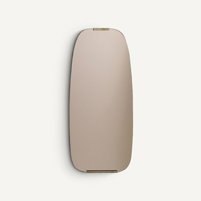 Miroir fumé et laiton H72,5cm, Dialect AM.PM