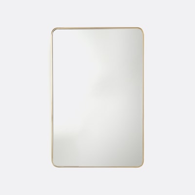 Miroir rectangulaire, en métal fer, largeur 60 x hauteur 90 cm, IODUS LA REDOUTE INTERIEURS