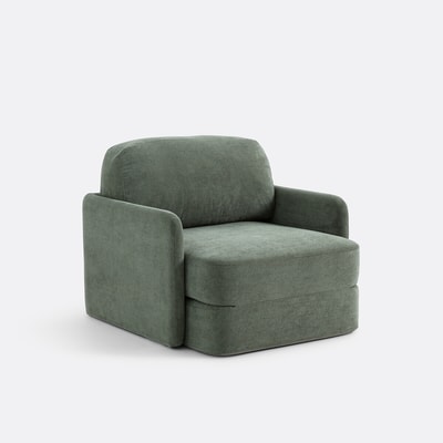 Fauteuil convertible, en velours côtelé, HALEY LA REDOUTE INTERIEURS