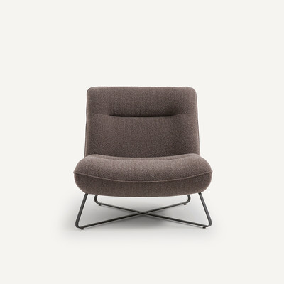 Fauteuil in bouclé stof, Helma AM.PM