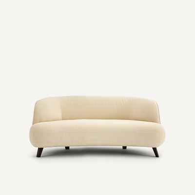 Canapé XS, 3 places, en polyester, ROSEBURY, design Emmanuel Gallina EMMANUEL GALLINA X AM.PM