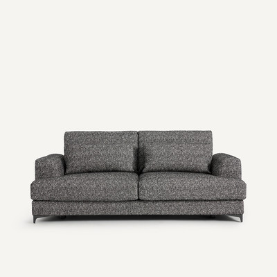 Sofá-cama, de 3 lugares, em malha borboto, Marsile AM.PM
