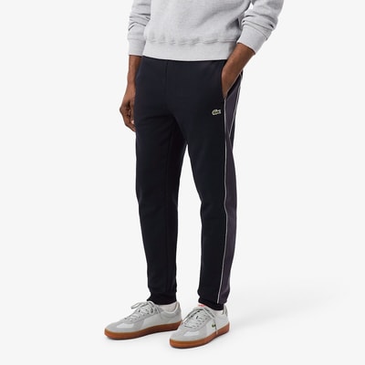 Trainingsbroek in molton met kleurvlakken LACOSTE