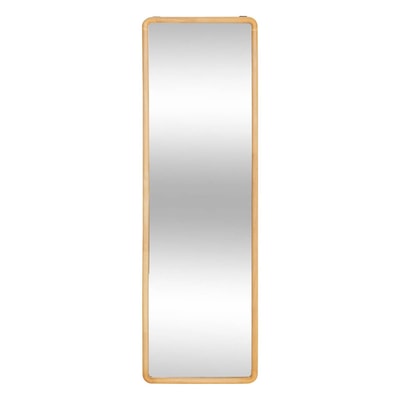 Miroir rectangulaire 116x35cm cadre bois d'hévéa KIM ATMOSPHERA