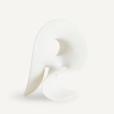 Escultura em poliresina, alt. 48 cm, Minéral AM.PM