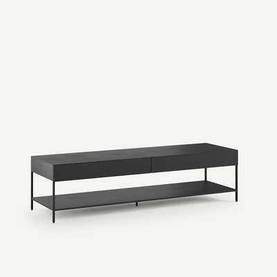 Febee Aged Metal TV Stand AM.PM
